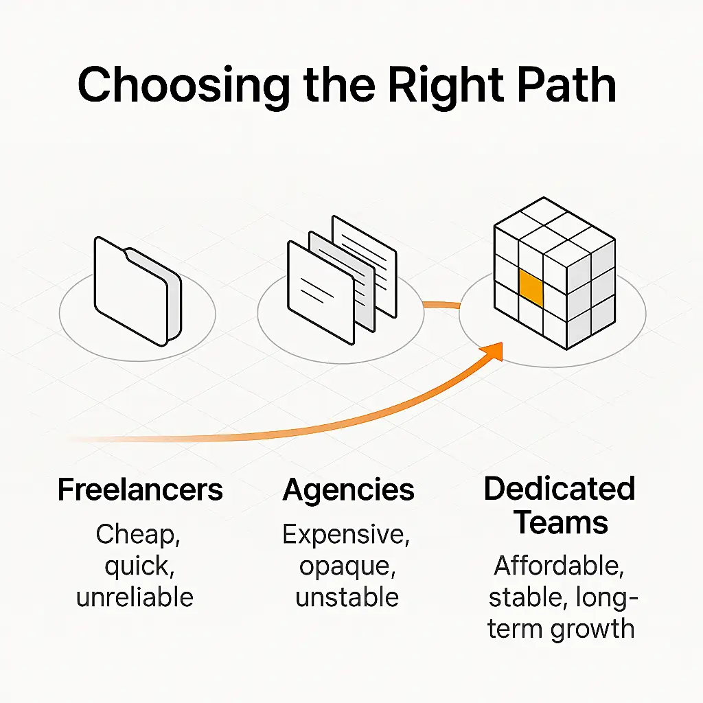 Offshore dedicated teams guide illustration