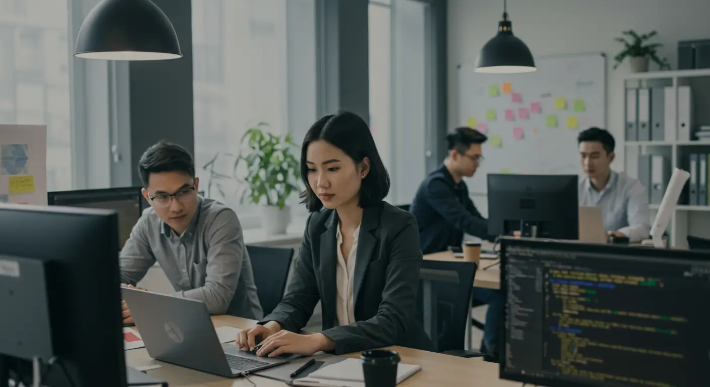 Cybersecurity team in Singapore